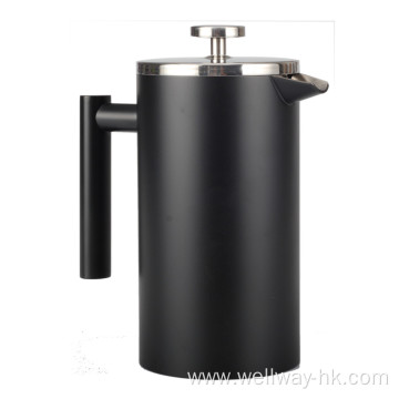 Stainless Steel Double Wall Coffee Maker
